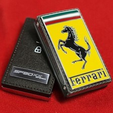 Ferrari Purosangue OEM Carbon Bezel ignition key Yellow 76354 for