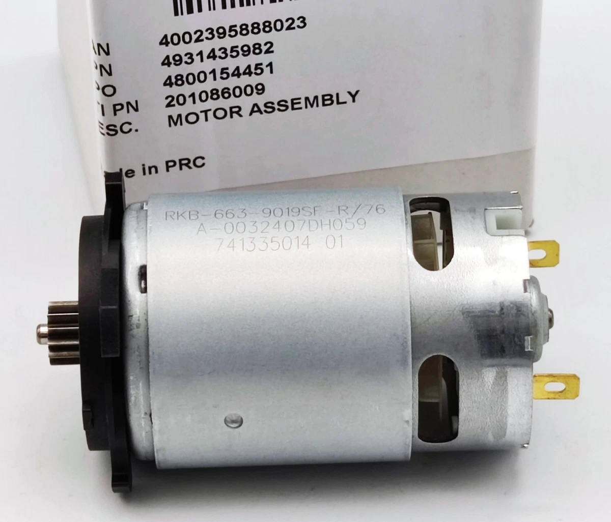 Milwaukee Ersatzteil, Motor vollständig, 12V, motor pinion assy 