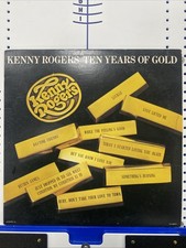 Kenny Rogers - Ten Years of Gold (1977) Vinyl LP Best Of Record - UA LA835