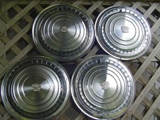 1960 60 Cadillac Cady Fleetwood Deville Eldorado Hubcaps Wheel Covers Antique