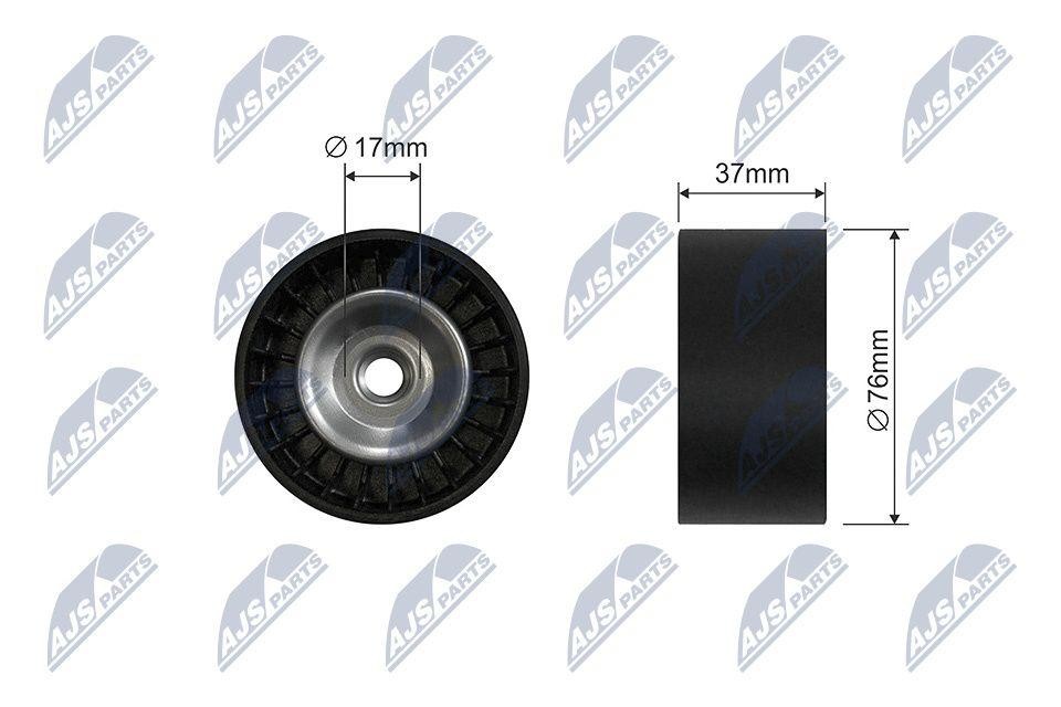 NTY Tensioner Pulley for Serpentine Belt RNK-HD-024 for Honda