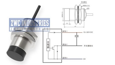 1Pcs New For Inductive proximity switch sensor TSN30-15NC
