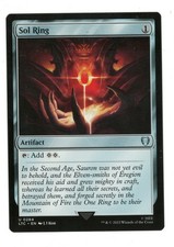 MTG Sol Ring 284 Commander Lord of the Rings Tales of Middle-earth Magic TCG