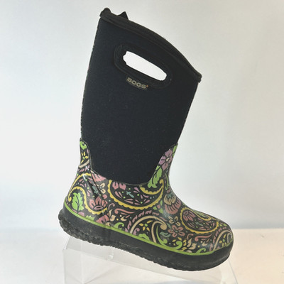 Bogs Classic Tuscany Waterproof Boots Sz Kids 3 Youth Girls Snow Rain Insulated