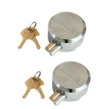 2 PACK - Voche High Security Van 73mm Concealed Padlock Door Replacement Lock