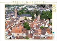 Calvendo Puzzle View Of Weinheim's Market Square | 1000 Pieces, Finished Size 25