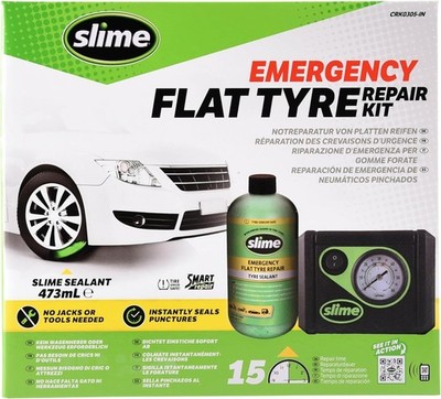 IN Flat Reifenpannenreparatur, Smart Repair, Notfallset für Autoreifen, inkl...