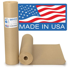 Brown Kraft Butcher Paper Roll - 18 Inch X 150 Feet - USA Made - Food-Grade Pape