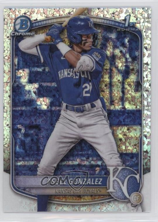 2025 Bowman Chrome Prospects Mini-Diamond Refractor Asbel Gonzalez #BCP-4 00jz