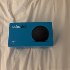 Amazon Echo Dot 5th Generation Smart Speaker with Alexa - Charcoal, New & Sealed