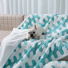 Waterproof Pet Blanket,Dog Bed Covers Couch Sofa Stylish Jacquard Pets Throw ...
