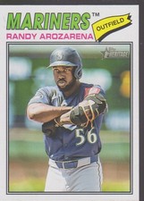 2026 Topps Heritage #286 Randy Arozarena Seattle Mariners