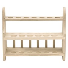 Wooden Test Tube 2-Tier Lab Rack, 7-1480
