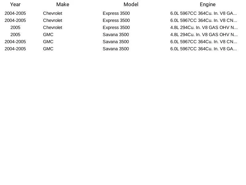 Suspensión de bomba de combustible Airtex E3682M para Chevrolet GMC Express 3500 Savana 3500 04-05 Foto 4 de 4