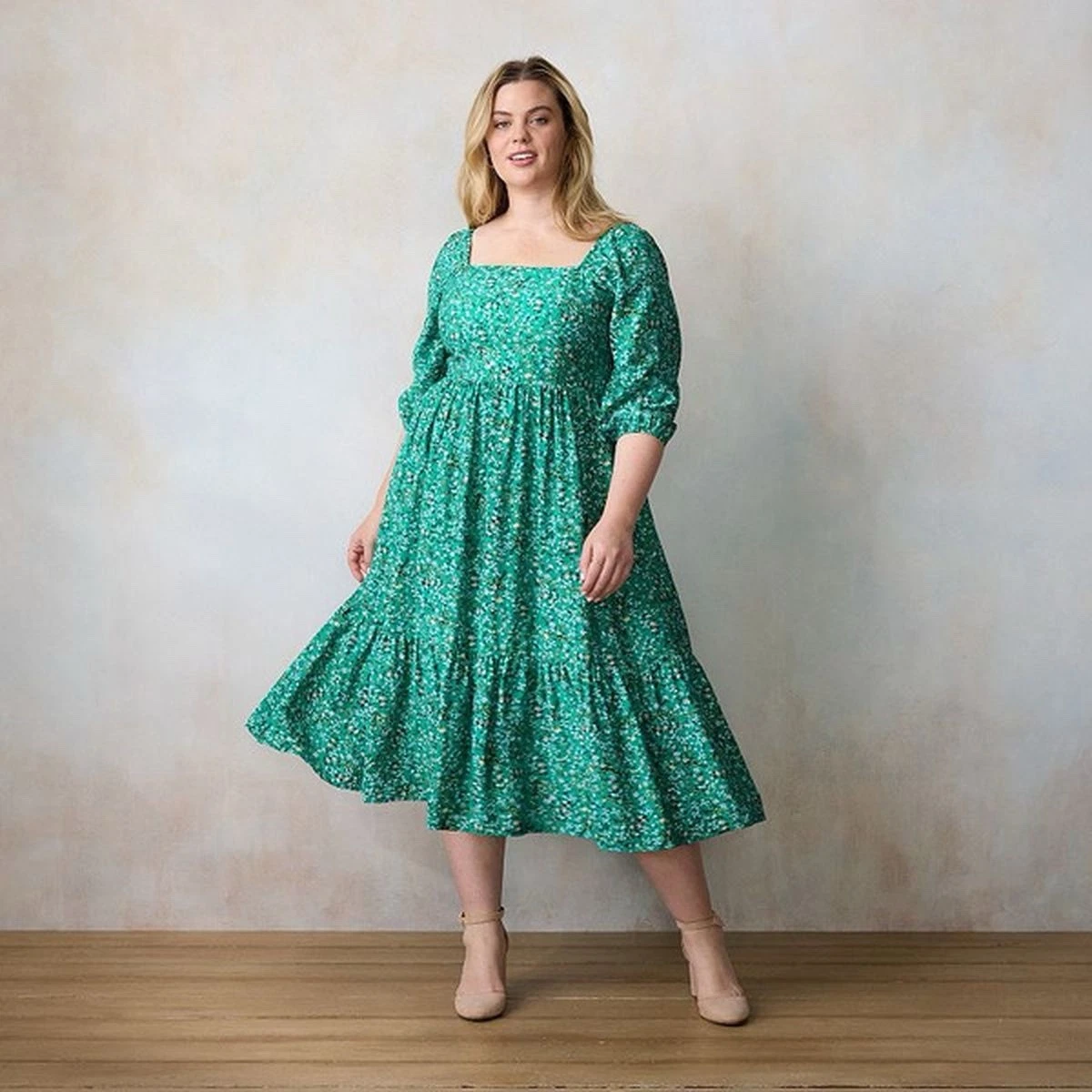 minkpink floral midi dress Mink Pink Santa Marta Midi Dress Pink Ditzy Floral