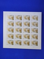 20 FOREVER FIRST CLASS LETTER STAMPS WHITE ROSES MNH 2011 BOOK WEDDING INVITES 