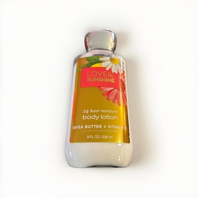 Love & Sunshine Shea butter & Vitamin E Lotion Bath & Body Works 8 oz UNUSED