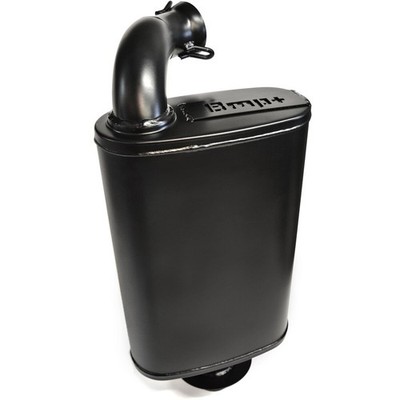 Bikeman Performance Stainless Black Full Velocity Muffler - 02-325-SB