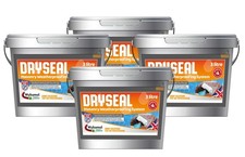 Dryseal Waterproof Cream Wykamol Water Repellent Masonry Treatment 3 Litre x 4