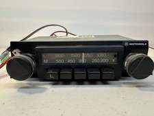 Vintage Motorola Model No. 144 Classic Car Radio Push Button Controls LW MW Used