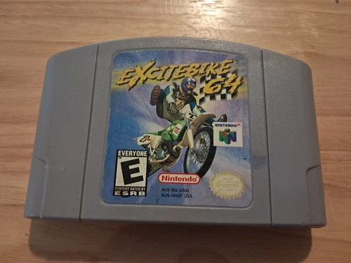 EXCITEBIKE 64 (Nintendo N64, 2000) Authentic Game Cartridge Only TESTED & WORKS!