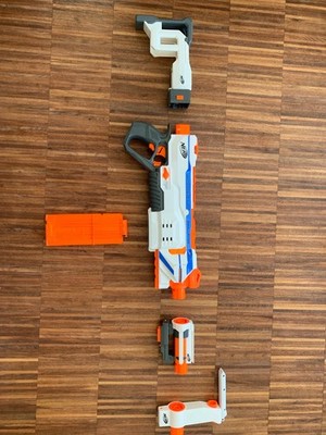 NERF Modulus Regulator Blaster mit Zubehör & Magazin   voll funktionsfähig