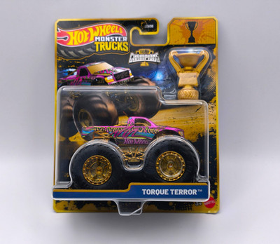 Hot Wheels Monster Trucks Torque Terror Trophy Champions JMV67