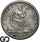 1856 Seated Liberty Half Dollar, Choice XF
