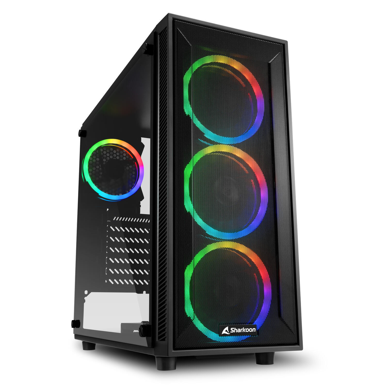 Sharkoon PC Gehuse TG4M RGB ATX schwarz 12690₽