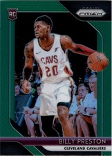 2018-19 Panini Prizm Prizms Green #19 Billy Preston - BSK