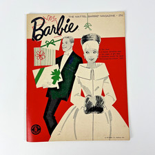 Mattel Barbie Magazine 1963 Single Vol 3 No 6 Christmas Ken Fan Club Ephemera