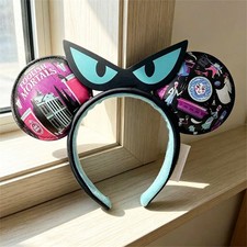 Disney- Parks Foolish Mortals Haunted Mansion Minnie Ears Mickey Mouse Headband