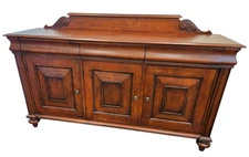 Ethan Allen Saxton Buffet Sideboard Credenza Empire Style Cabinet Server