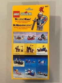 LEGO 1597 Castle Value Pack Vintage ULTRA RARE Factory Sealed NIB 1993 NEW