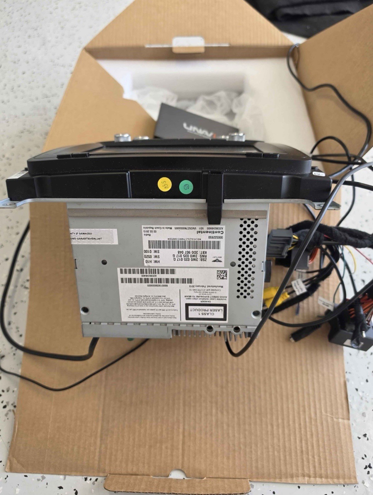 Bentley Continental Flying Spur 2013-2017 Head unit P/N 3W0035017Q