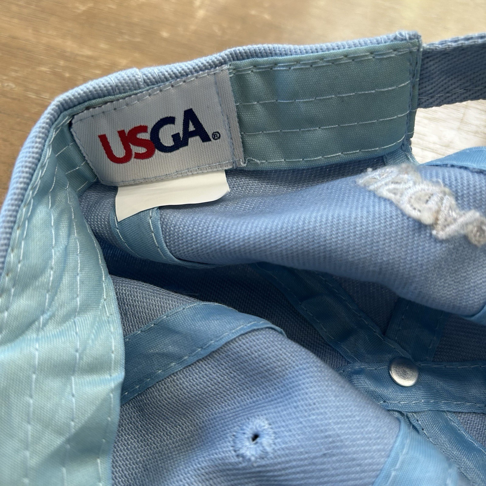 2019 US Open Golf Hat Pebble Beach Blue Adjustable USGA Member Cap Golf EUC