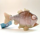 Hatchetfish Safari Ltd. retired deep fish figure glows in the dark 259429 NEW