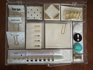 Kate Spade Tackle Box desk items