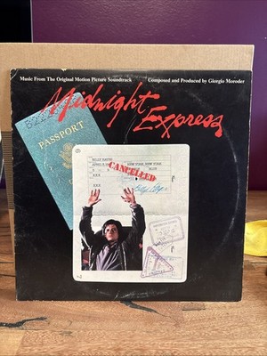 Giorgio Moroder - Midnight Express Original Movie Soundtrack Vinyl LP- NBLP 7114