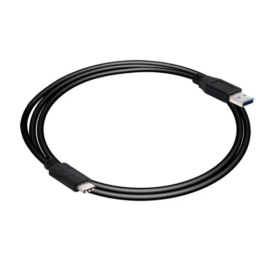 Club 3D Usb 3.1 Type-C To Type A Robust Cable Male/Male ~60Watt 1M Black Cac-1523 - Image 2