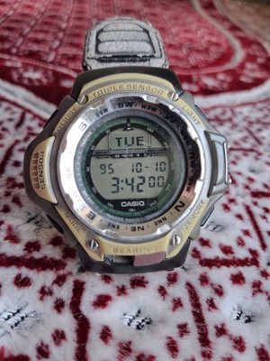 Vintage Casio ProTrek  PRT- 410 Module 2188 Japan Made Working 