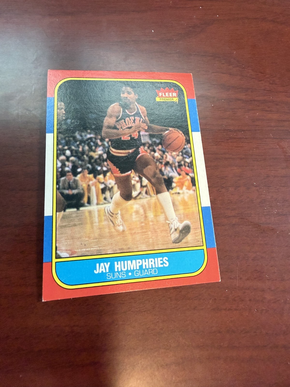 1986-87 Fleer #49 Jay Humphries. EX/MT