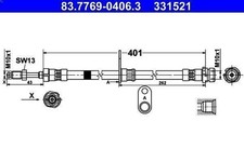 Flexible de frein Ford TRANSIT CONNECT