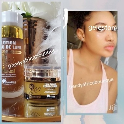2pcs. Peau De LUNE Eclaircissant & Facial Cream Spf 50 anti Sunburn
