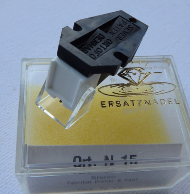 Ortofon 1/2'' Tonabnehmer System mit neuer N 15 Diamant Nadel D&K