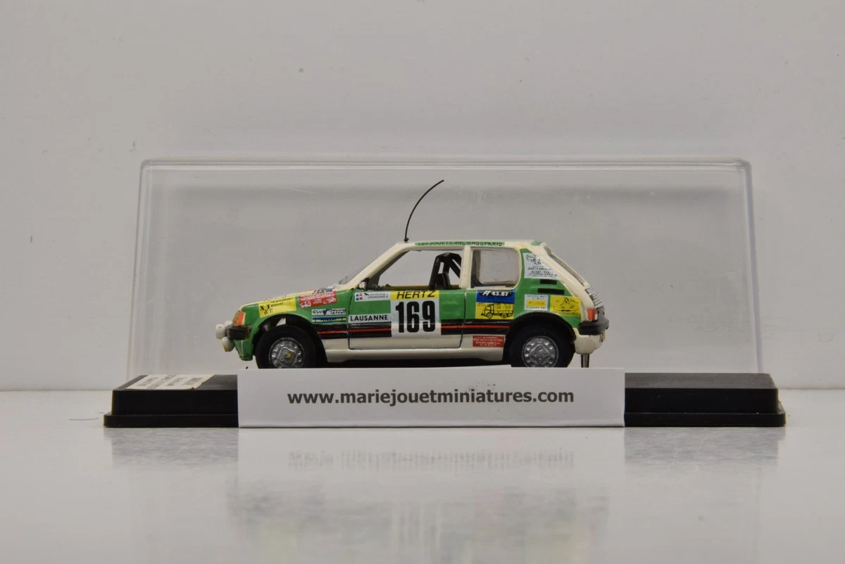 Miniature Peugeot 205 GTI N°81 – Rallye Monte Carlo 1991, 1/43, Neuve, Ast Création43