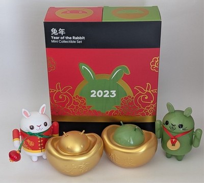 Android Mini Collectible - Year of the Rabbit Set - Chinese New Year 2023