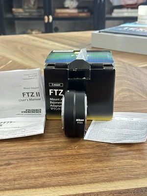 Nikon FTZ II Adapter for Z-Mount With Original Packaging (video Included)