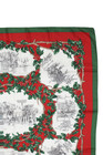 Brooks Brothers Womens Silk Holiday Scarf Green Size 34X34" — photo 5