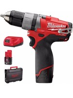 Milwaukee Cordless Drill M12 Cdd 2 X 2.0 Ah Battery In Hd Box (m12 Fuel) Eu Plug Milwaukee Cordless Drill M12 Cdd 2 X 2.0 Ah Battery In Hd Box (m12 Fuel) Eu Plug